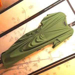 Elouqii Lime Green Dress